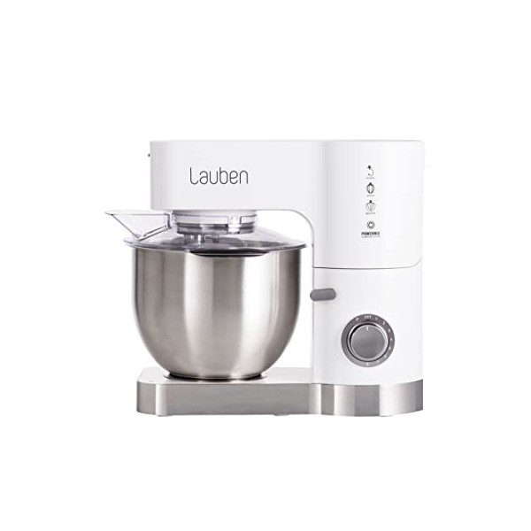 Lauben Kitchen Machine 1200BC Robot de cuisine avec moteur en cuivre et transmission entièrement métallique, 1200 W, mixeur e