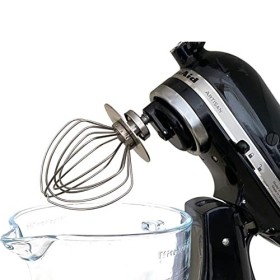 ARTISAN Fouet 100 % acier inoxydable 5KSM5THWSS pour robot de cuisine KitchenAid 4,3 l et 4,8 l avec tête moteur inclinable