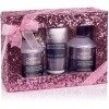 BRUBAKER Cosmetics - Coffret de bain & bien-être - Fleur de cerisier - 4 Pièces - Trousse à maquillage pratique - Boîte paill