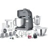 Sencor Robot Pâtissier multifonctions Premium, Robot de Cuisine Robust full metal, Moteur 1500W Surpuissant, avec Éclairage L