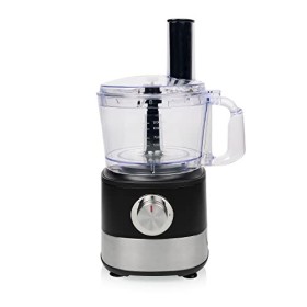 TRISTAR 01.221054.01.001 Robot multifonction 8-en-1 Princess 221054 - Mixe, râpe, hâche, tranche, pile la glace et presse les