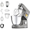 Kenwood Titanium Chef Pâtissier XL KWL90.034SI, Robot Pâtissier Multifonction avec Bol de 7L, 1400 W, Argent & Hachoir de Bou