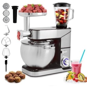 Robot de cuisine 3 en 1 10L 2500W Max Silver Royalty Line