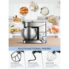 Robot de cuisine 3 en 1 10L 2500W Max Silver Royalty Line