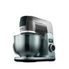 Grundig KMP8650S Robot de cuisine 1000 W Bol mélangeur en acier inoxydable 4,6 l Noir/Argent