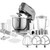 Sencor Robot Pâtissier multifonctions, Robot de Cuisine Robust full metal, Moteur 1500W Surpuissant, avec Éclairage Led, sile