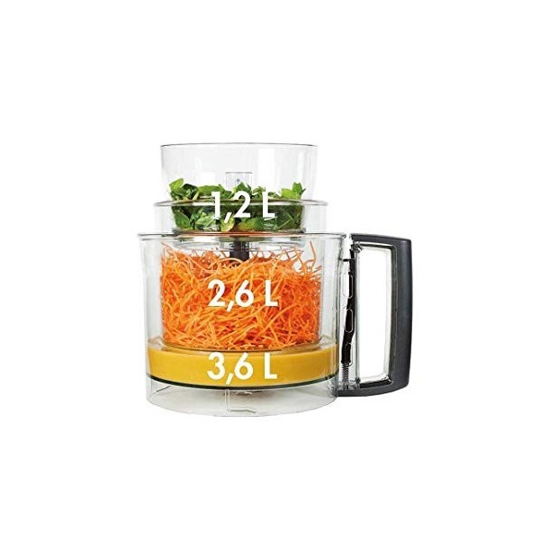 Magimix Robot culinaire 18592 CS 5200 XL Chrome - Magimix 5200 xl - Fabriqué EN FRANCE