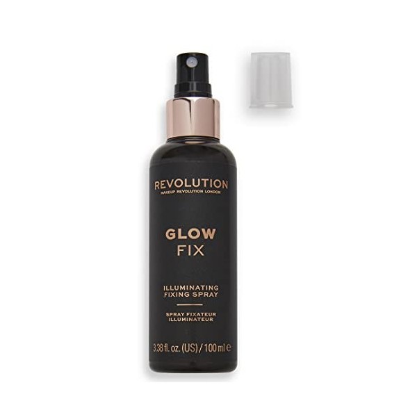 Makeup Revolution, Spray Fixateur Illuminateur Glow Fix, 100ml