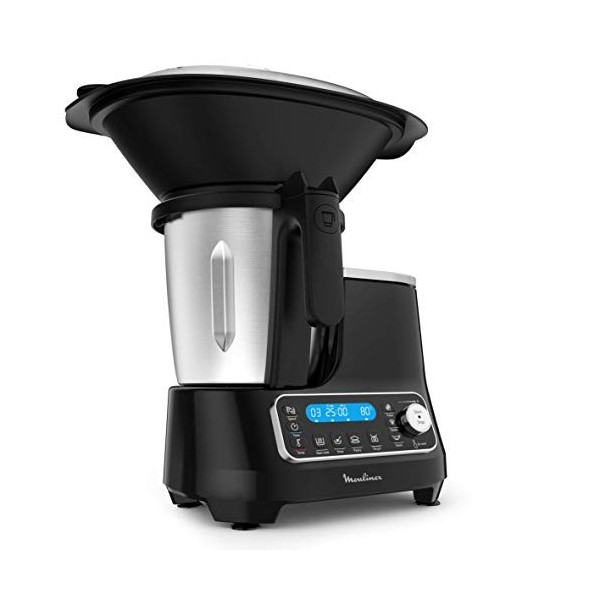 Moulinex Clickchef Robot Cuiseur vapeur multifonction compact, 3,6 L, 1400 W, 5 programmes, 32 fonctions, Balance cuisine int