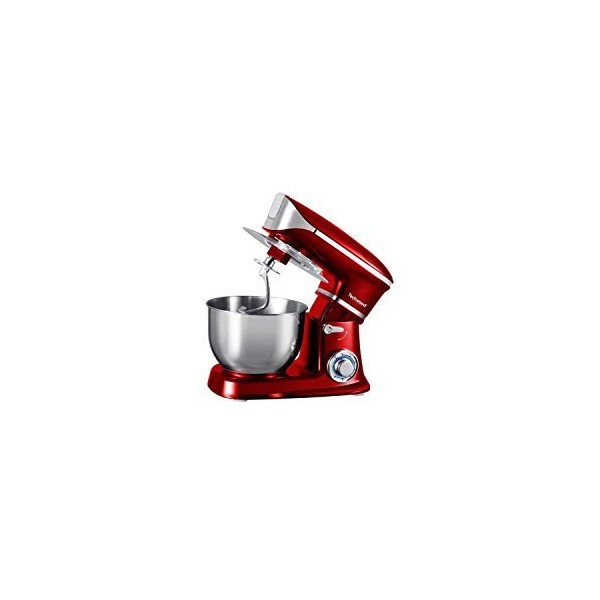 "TECHWOOD- Tcdr-135 Robot pâtissier - Rouge