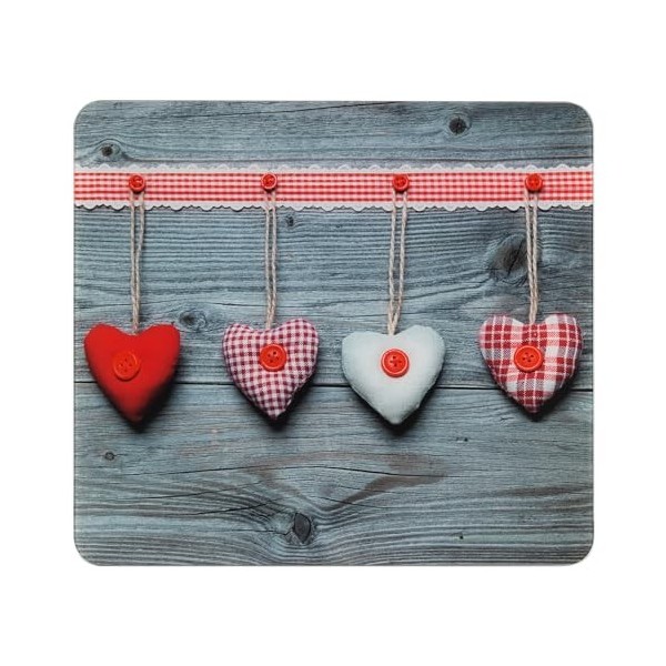 WENKO Protection plaques cuisson fond de hotte "multi coeur" | Couvre plaque, planche découper, extension plan travail, prote