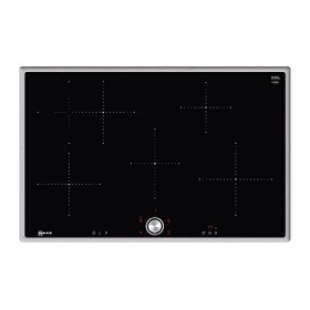 Neff T48BT00N0 plaque Noir, Acier inoxydable Intégré placement Plaque avec zone à induction 4 zone s 