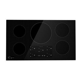 Empava Plaque à induction, cuisinière électrique intégrée 4 zones, nouvelle plaque électrique double zones flexibles pour fon