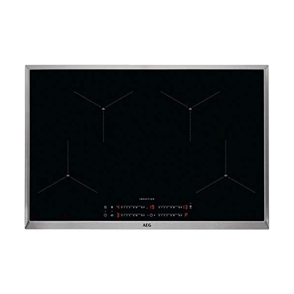 AEG IAE64411XB Plaque de cuisson autonome à induction, série 7000 avec SenseBoil®, Hob²Hood, commande coulissante, 60 cm, cad
