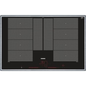 Siemens EX845LYC1E plaque Noir, Acier inoxydable Intégré placement Céramique 4 zone s 