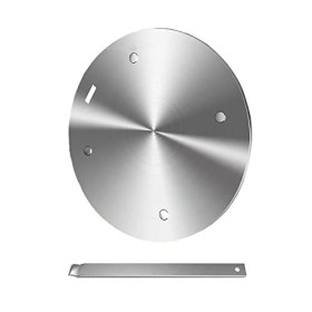 Grourarty Plaque diffuseur de chaleur 28 cm en acier inoxydable pour plaque de cuisson électrique à gaz en verre plaque conve