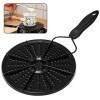 Plaque de Diffusion de Chaleur, Diffuseur de Chaleur en Fonte pour Cuisinière à Gaz, Diffuseur de Chaleur à Revêtement Antiad