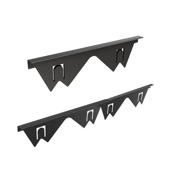 NZWBSHSSP Lot de 2 couvre-joints rétractables en acier inoxydable pour cuisinière - Résistants à la chaleur - Réutilisables -