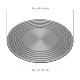 Ragyzity Plaque diffuseur de chaleur pour cuisinière à gaz, réducteur de flamme, plaque de cuisson antiadhésive, plaque adapt