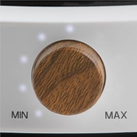 DOMO DO30112IP Plaque de cuisson à induction ronde - 1 feuon 120cm - DO30112IP, Blanc/Noir