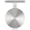 Plaque dadaptation à induction, 20 cm, plaque dadaptation à induction, adaptateur à induction, avec poignée amovible, plaqu