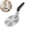 Palmcee Plaque diffuseur de chaleur pour plaque à induction de 20 cm pour casseroles en verre et moka, plaque diffuseur de ch