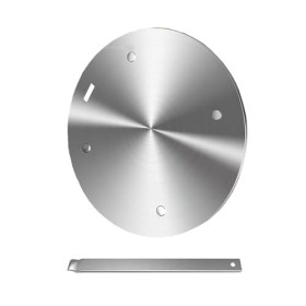 Grouarty Plaque diffuseur de chaleur de 16 cm en acier inoxydable pour plaque de cuisson électrique à gaz, plaque de cuisson 