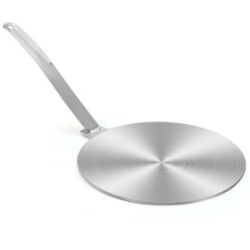 Plaque convertisseur de plaque à induction, 20 cm, plaque dadaptation à induction en acier inoxydable, plaque diffuseur à in