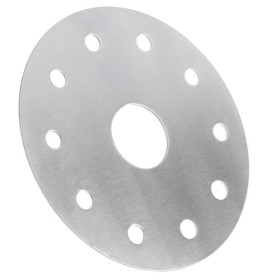 JYTDBCS Plaque diffuseur de chaleur à disque, diffuseur de chaleur en acier inoxydable, plaque adaptateur à induction pour cu