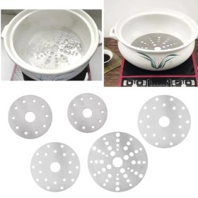 JYTDBCS Plaque diffuseur de chaleur à disque, diffuseur de chaleur en acier inoxydable, plaque adaptateur à induction pour cu