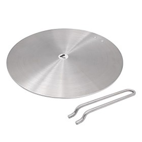 NUZAMAS Plaque de cuisson à induction Plaque diffuseur de chaleur Disque convertisseur cuisson Plaque cuisinière électrique P