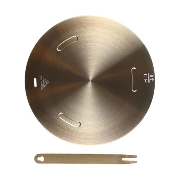 Plaque dadaptation à induction Beswarmy Plaque convertisseur de plaque à induction avec poignée amovible pour cuisinière à g