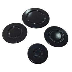 DL SERVICE Plateaux de cuisine à gaz | Lot de 4 assiettes pour cuisine Ariston Nardi Indesit Franke Tecnogas