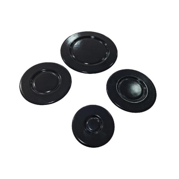 DL SERVICE Plateaux de cuisine à gaz | Lot de 4 assiettes pour cuisine Ariston Nardi Indesit Franke Tecnogas