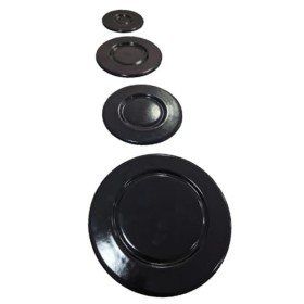 DL SERVICE Plateaux de cuisine à gaz | Lot de 4 assiettes pour cuisine Ariston Nardi Indesit Franke Tecnogas