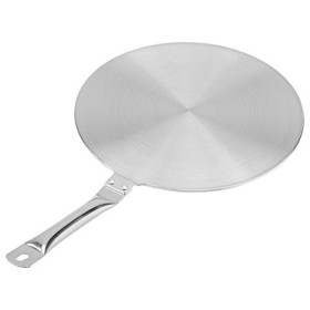 Miokycl Diffuseur de chaleur en acier inoxydable pour cuisinière à gaz/induction 24 cm 