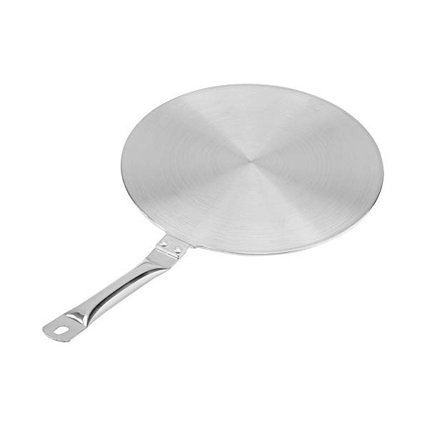 Miokycl Diffuseur de chaleur en acier inoxydable pour cuisinière à gaz/induction 24 cm 