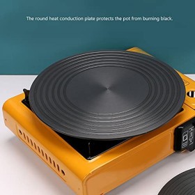 Plaque de Diffusion de Chaleur 24CM X 4MM diffuseur de chaleur pour gaz Cuisinière à Gaz, Plateau de Dégivrage Conducteur The