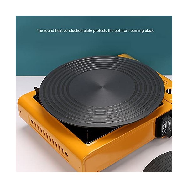 Plaque de Diffusion de Chaleur 24CM X 4MM diffuseur de chaleur pour gaz Cuisinière à Gaz, Plateau de Dégivrage Conducteur The