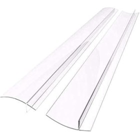 XZSUN Couvercle décart de comptoir de cuisinière en Silicone de Cuisine, Bandes de Remplissage décart de cuisinière 2 pièce