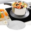 Adaptateur dinduction de Cuisson de Diffuseur de Chaleur de Plaque dacier Inoxydable 20cm 