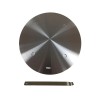 DEFTIMIRC Plaque à induction en acier inoxydable, diffuseur de chaleur, plaque adaptateur à induction avec poignée amovible p