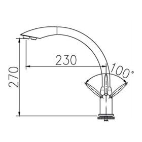Robinet "ForHome® Deluxe" 3 voies Pour leau purifiée - Pour purificateur deau