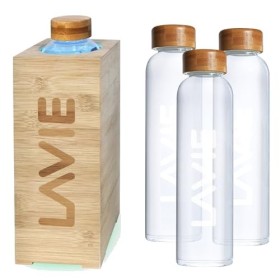 LaVie Premium - Purificateur deau Bambou Innovant à lumière UVA, sans Consommable. Transformez Votre Eau du Robinet en Eau D