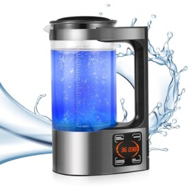 SenDeluz Fabricant Deau Hydrogène, Générateur deau Hydrogène Portable, Machine à Eau Hydrogène eau avec Fonction Thermostat