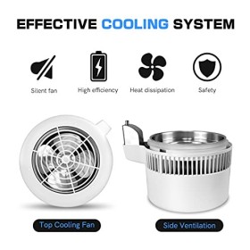 Distillateur d’Eau Professionnel, 750W Purificateur deau avec Bouteille Collecte pour Maisons, Bureaux, Laboratoires, Hôpita