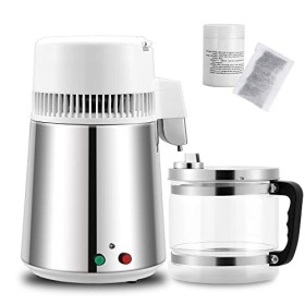 Spolehli Distillateur deau en acier inoxydable - Pour faire soi-même de leau distillée à la maison - Distillateur deau pou