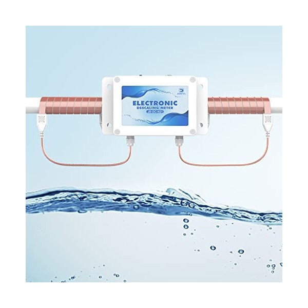 JOBYNA Adoucisseur deau pour toute la maison,Système de filtre à eau,Système de purification de l’eau sans sel, filtre anti 