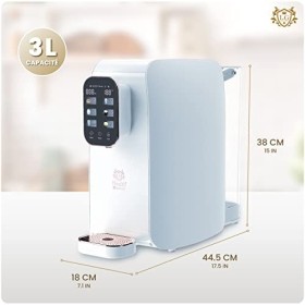 LG Health Système de Filtration DEau par Osmose Inverse - Distributeur dEau Potable - 6 Niveaux de Température - Filtration