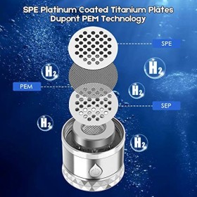 Bouteille Génératrice Deau Dhydrogène N.P Avec Double Chambre, Technologie PEM et SPE, Jusquà 1700PPB, Machine Portable D